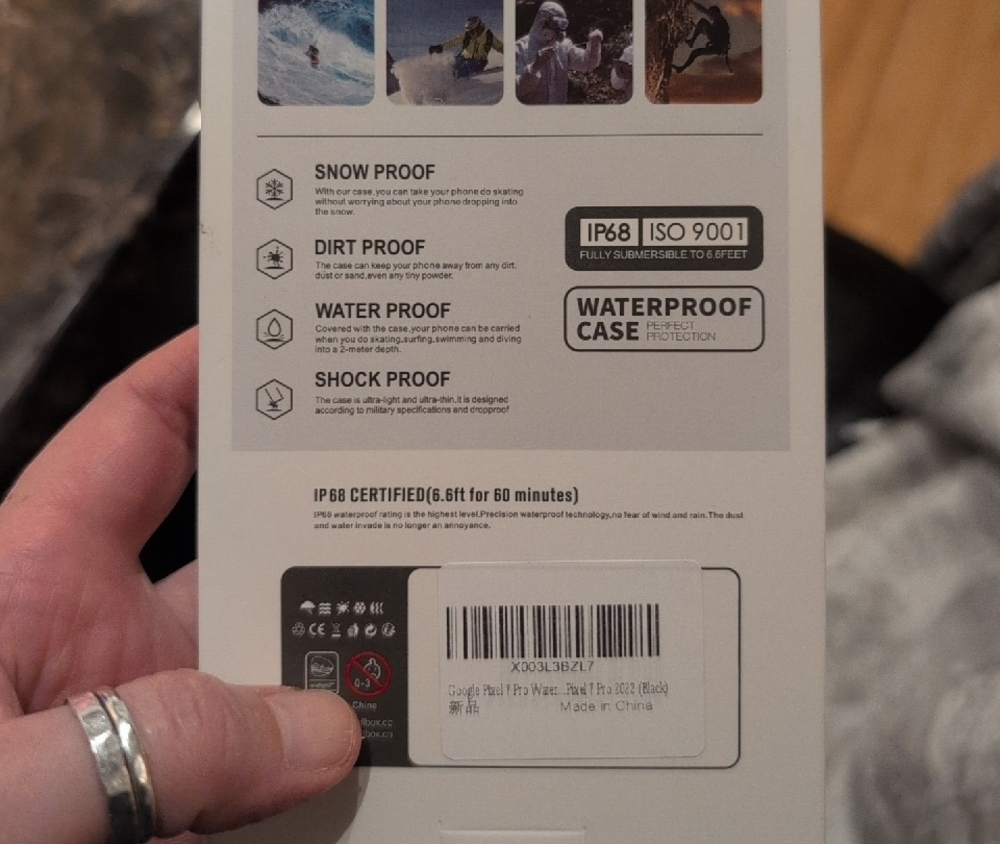 Google Pixel 7 Pro Waterproof Case - Picture 5 of 6